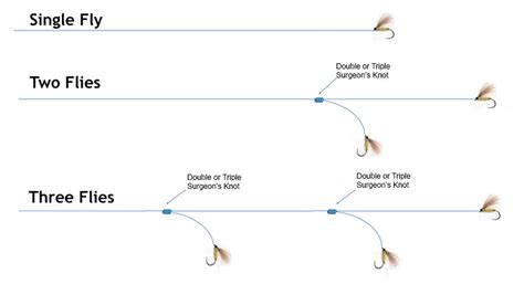 multi nymph rigs  fly fishing