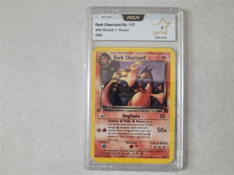 Carte Pokémon Dracaufeu Obscur 4 82 Wizards Team Rocket De 2000 Pca IT