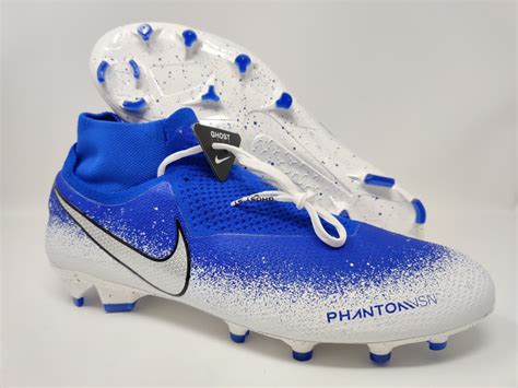 Nike Mens Phantom Vision Elite Acc Fg Soccer Cleats Blue Size 115