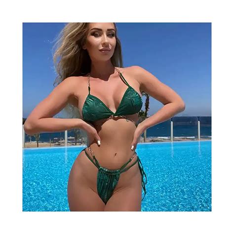Custom Swimsuit Mature Women Two Piece Swimwear Bathing Suit European And American Luxury Sexy