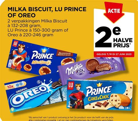 Milka Biscuit Lu Prince Of Oreo Verpakkingen Milka Biscuit