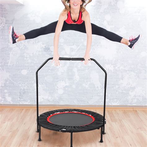 Hilitand 40inch Round Trampoline Exercise Workout Indoor Outdoor Play ...