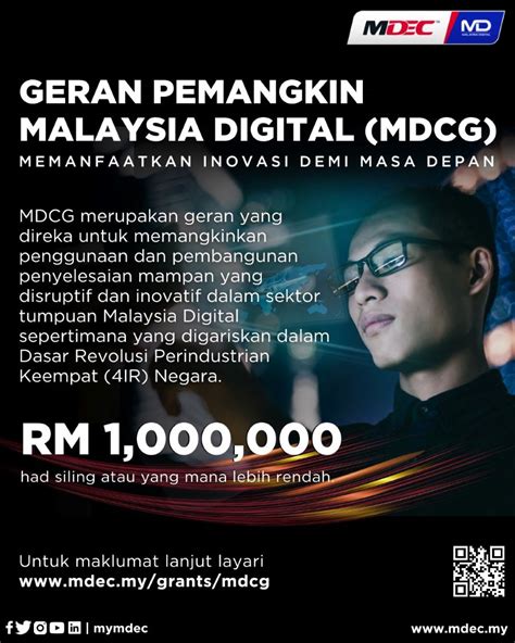 Permohonan Tiga Geran Utama Ekonomi Digital Dibuka Hingga 1 Jun 2023