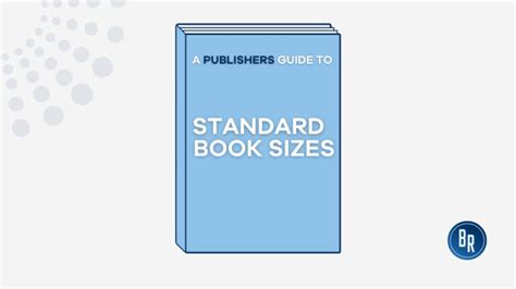 A Publishers Guide To Standard Book Sizes Br Printers