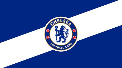 Chelsea F.C. Emblem Logo Soccer Blue White Background 4K HD Chelsea F.C