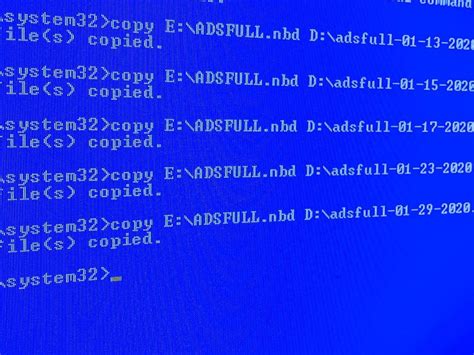 common types  backup