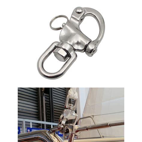 Stainless Steel Quick Release Boat Anchor Chain Eye Shackle Swivel