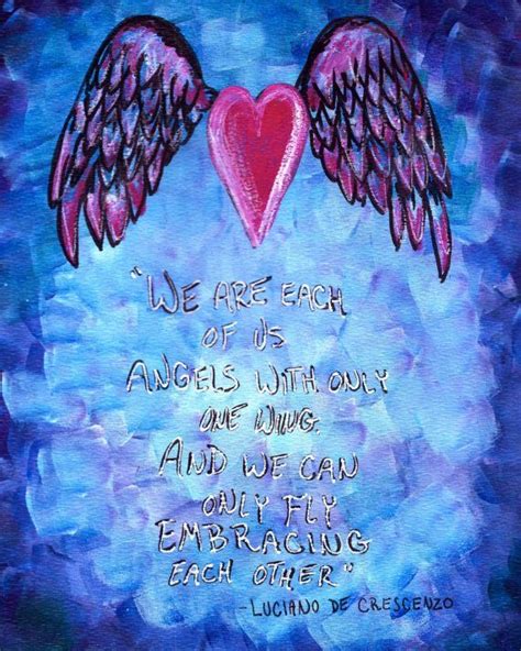 We Are All Angels With One Wing Quote Jazmin Juieta