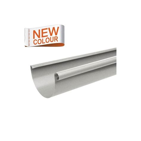 mm   ral  grey aluminium galvanised steel gutter