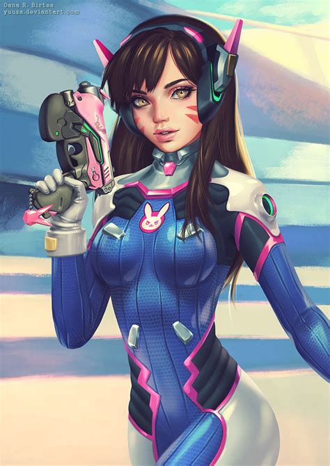 Dva By Yuuza On Deviantart Overwatch Fan Art Overwatch Overwatch Wallpapers