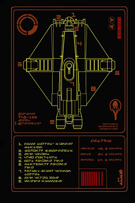 Star Wars Ghost Schematics