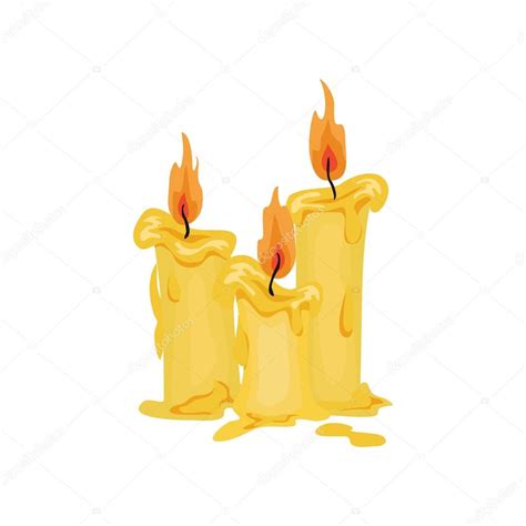 Halloween candles illustration Stock Vector Image by ©irska_no #126046886