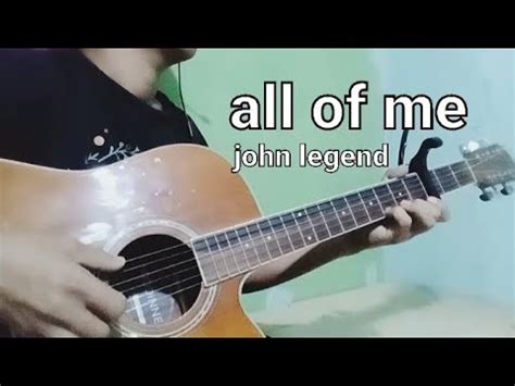 John Legend All Of Me Fingerstyle Guitar Cover YouTube