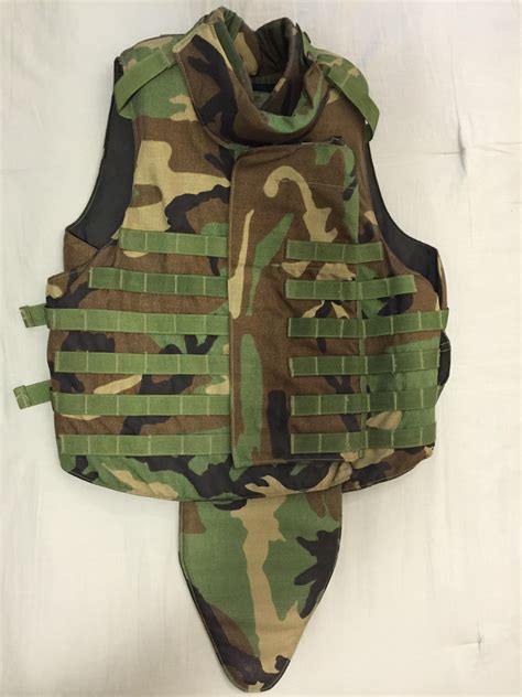 Interceptor Molle Body Armor By Pointblank M Woodland R Airsoft