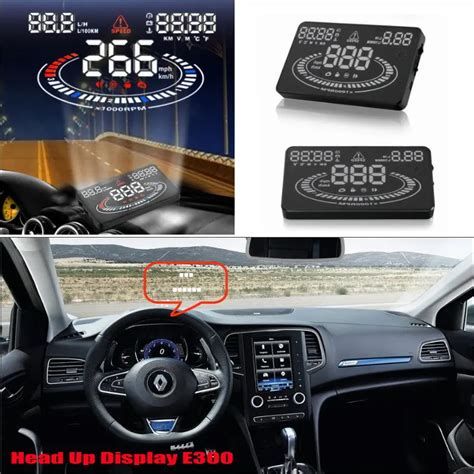 Car Obd Hud Electronic Head Up Display For Renault Megane Duster