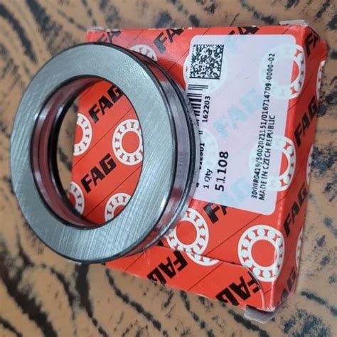 Stainless Steel (SS) FAG 51108 CZECH Ball Bearing, Deep-Groove Bearings ...