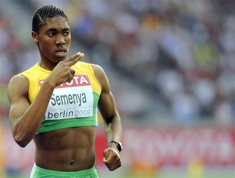 South African Olympic Champion And Intersex Athlete Caster Semenya