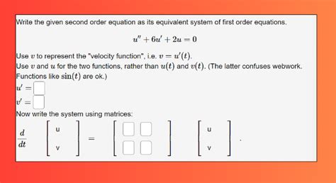 solved write    order equation   cheggcom