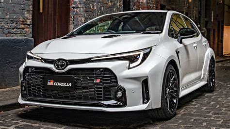 Toyota Gr Corolla Gts Glacier White Driving Design Details