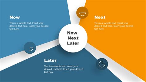 Now Next Later Slide Template For Powerpoint Slidemodel