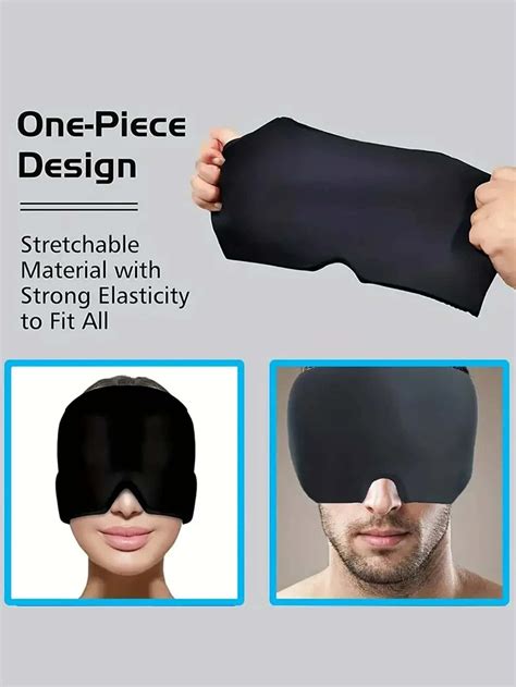 Pc Cooling Gel Ice Pack Cap Hot And Cold Therapy Headgear Headache Relief Cold Sleep Head