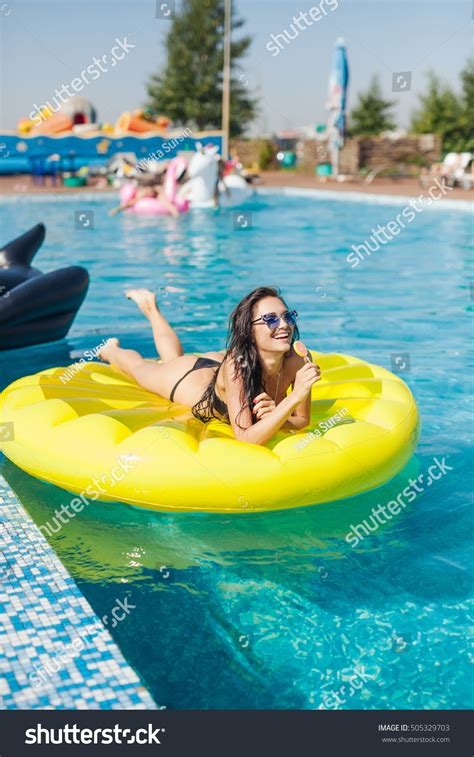 Sexy Woman Bikini Enjoying Summer Tanning Stock Photo 505329703 Shutterstock
