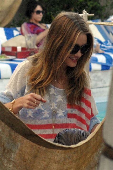 Rosie Huntington Whiteley Bikini Candids In Miami HawtCelebs