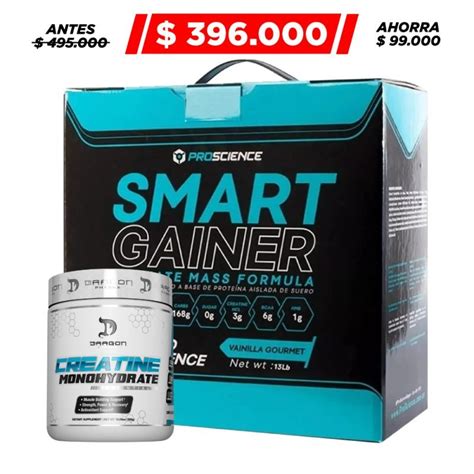 Smart Gainer Lb Creatine Gr Naturnet Colombia