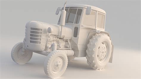 Tractor 3D Model $209 - .3ds .fbx .obj - Free3D