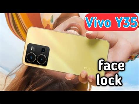 Face Lock Setup In Vivo Y35 How To Set Face Lock In Vivo Y35 Face