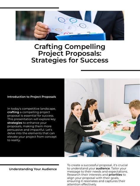 Crafting Compelling Project Proposals Strategies For Success | PDF