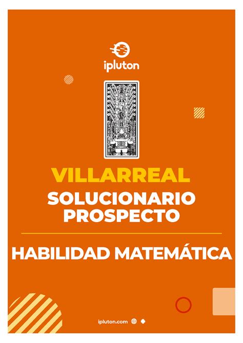 Matematica Y Estadistica Villarreal Ipluton Solucionario Prospecto