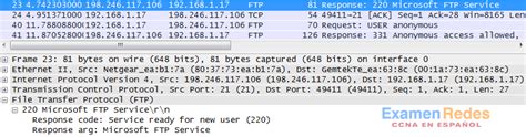 Pr Ctica De Laboratorio Usar Wireshark Para Examinar Capturas