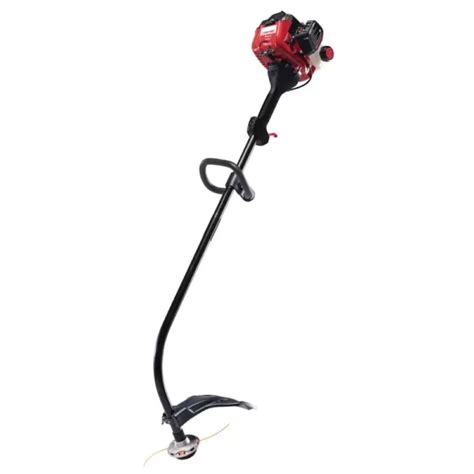 Troy Bilt Cc Cycle Curved Shaft Gas Trimmer With Fixed Line