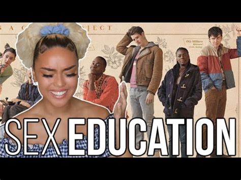 Otis Has A SECRET LOVER And A MOUSTACHE Sex Education Season REACTION Monica