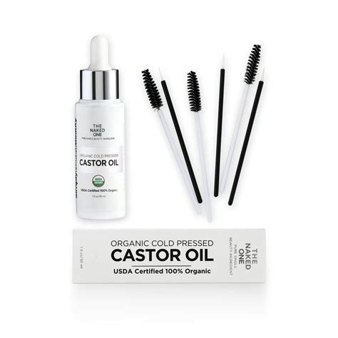 Organic Castor Oil for Lashes & Brows