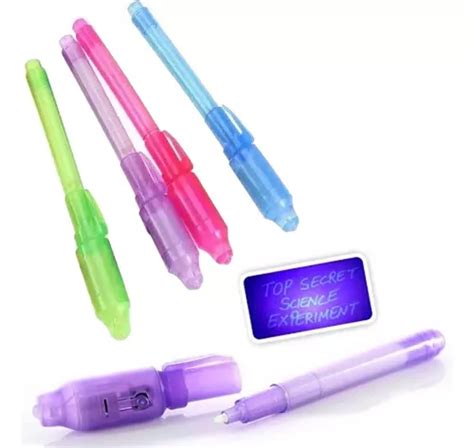 Pack 12 Lapices Lapiz Kawaii Tinta Invisible Luz Uv Cuotas sin interés