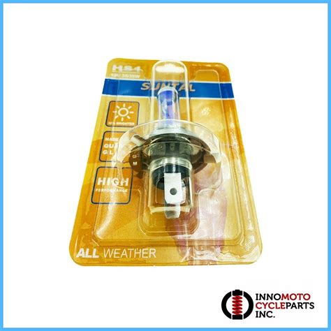 Suntal H4 HS1 All Weather Halogen Headlight Bulb 12V 35 35W PX43T