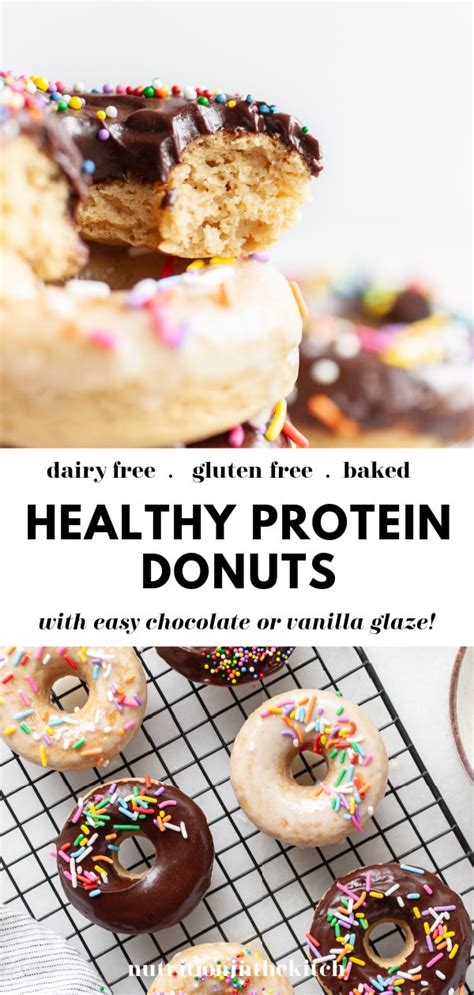 Easy Protein Donuts | healthy, gluten free, dairy free!