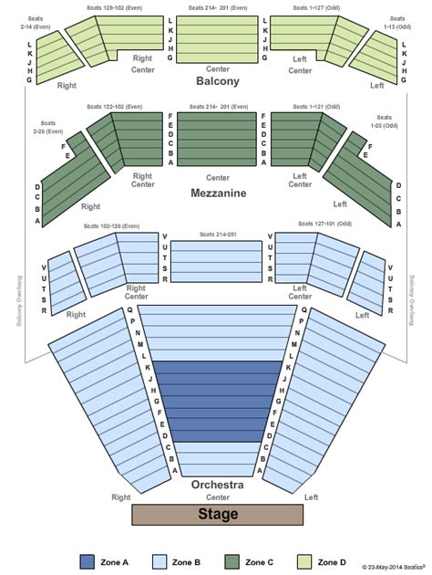 Wolftrap Seating Chart With Seat Numbers Elcho Table