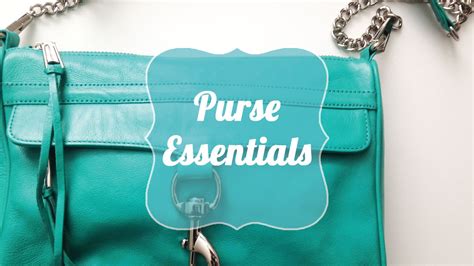 Purse Essentials What Every Women Should Keep In Her Bag Youtube