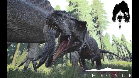 The Isle T REX Vs SPINO T REX Vs T REX INTENSE BATTLES Survival