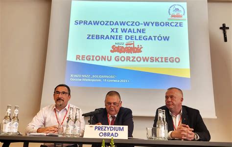 Wybory W Adz Zarz Du Regionu Gorz W Nszz Solidarno Nszz