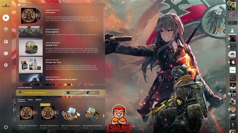 Battlefield Anime CSGO Panorama UI Free Download | CSGO.RED