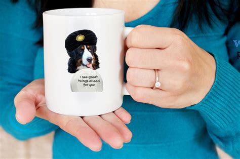 Fortune Teller Dog Disguise Mug - Humorous Pet Mug, Dog Lover Gift ...