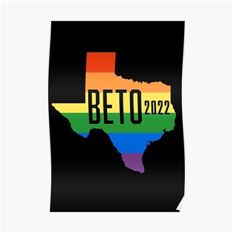 Beto Orourke 2022 Lgbtq Lgbt Rainbow Flag Beto Orourke For Texas