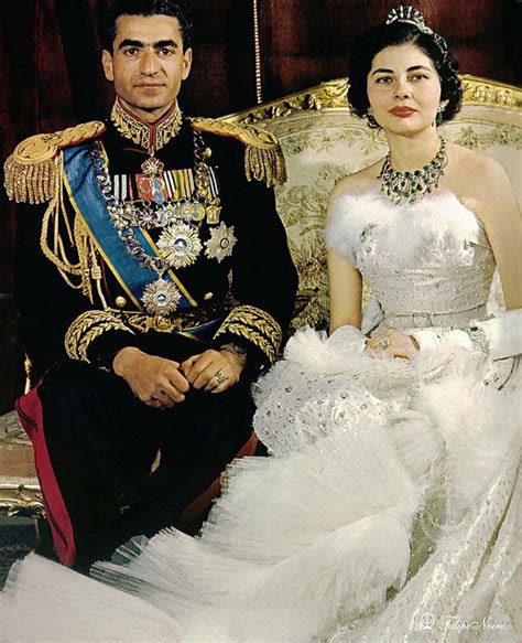 H M Mohamed Reza Pahlavi Shah Of Iran And Queen Soraya The Wedding Day On February 12 1951 A