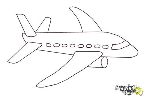 airplane drawing easy  paintingvalleycom explore collection