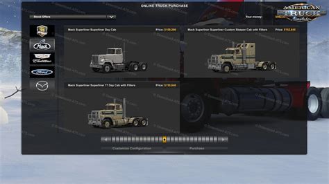 Mack Superliner Mod Pack V By Bobo X For Ats