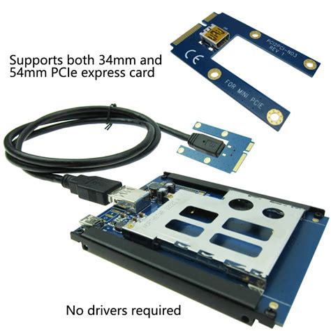 Адаптер Mini PCI-e Для ExpressCard 34 мм 54 мм